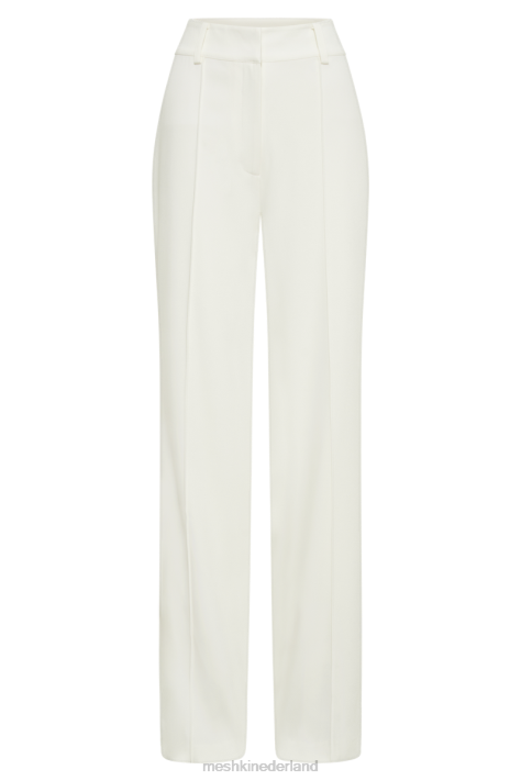 Meshki Lisa pantalon met hoge taille kleding ivoor XP0T1274