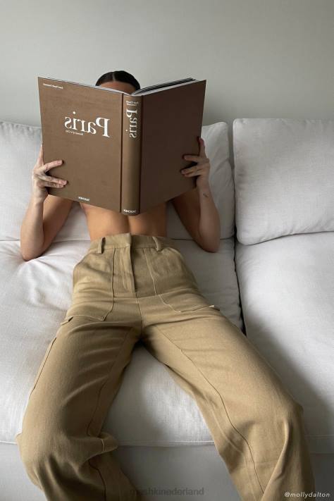 Meshki Vicky cargobroek kleding steen XP0T1510