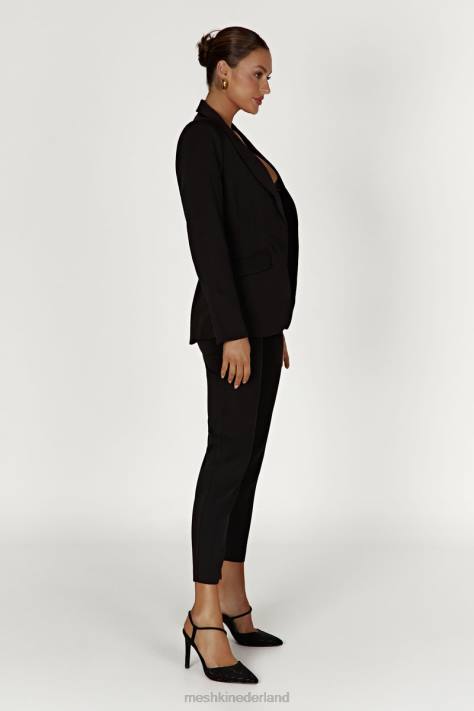 Meshki indie broek met hoge taille kleding zwart XP0T1293