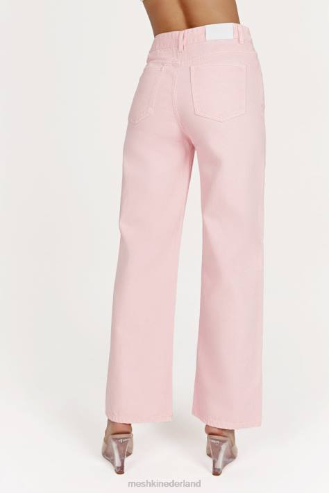 Meshki Ainsley jeans met middelhoge taille kleding roze blos XP0T1605