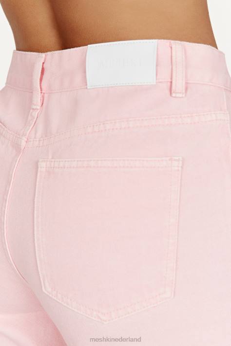 Meshki Ainsley jeans met middelhoge taille kleding roze blos XP0T1605