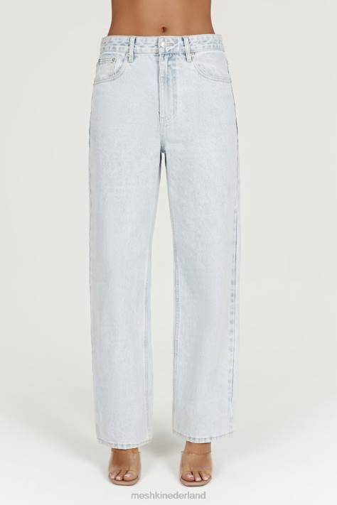 Meshki Rumi slouchy jeans met lage taille kleding lichtblauw XP0T1490