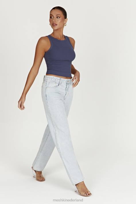 Meshki Rumi slouchy jeans met lage taille kleding lichtblauw XP0T1490