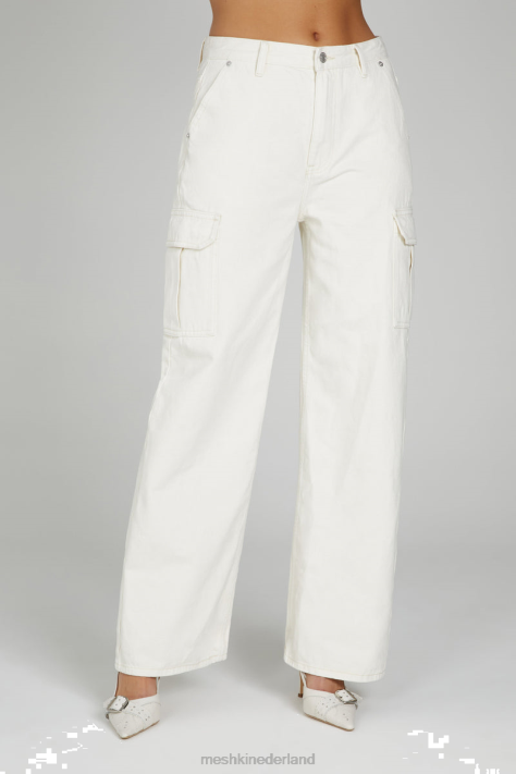 Meshki jagger relaxte denimjeans kleding ecru XP0T1297