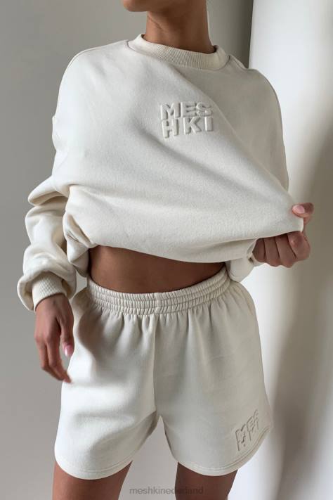 Meshki Reese fleeceback short met reliëf kleding bot XP0T1608