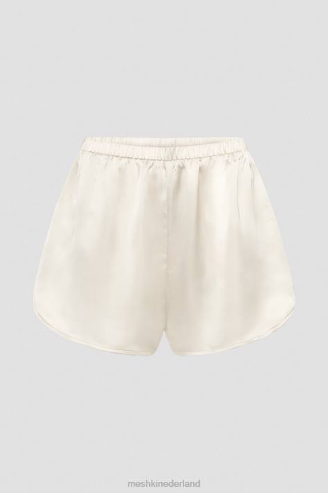 Meshki meera satijnen korte broek kleding ivoor XP0T1304