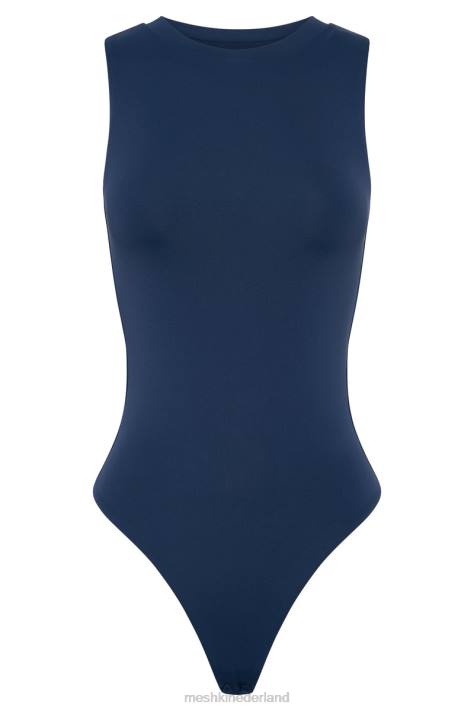 Meshki Jordan mouwloze bodysuit met tanktop kleding middernacht marine XP0T963