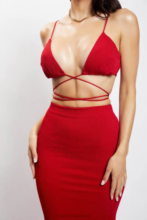 Meshki suzie triangel bralette kleding Chili peper XP0T1197