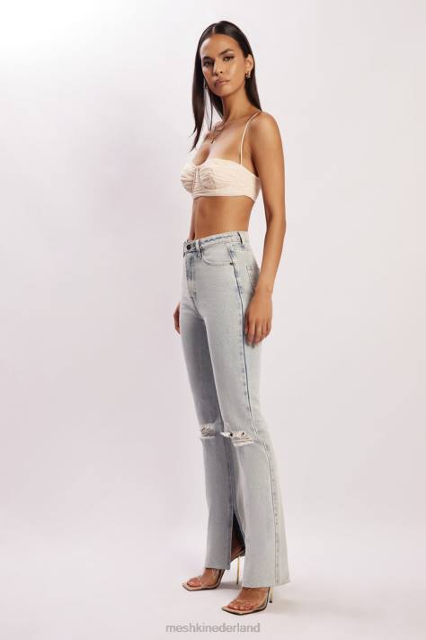 Meshki tessa mesh bralette met ruches en cups kleding room XP0T1207