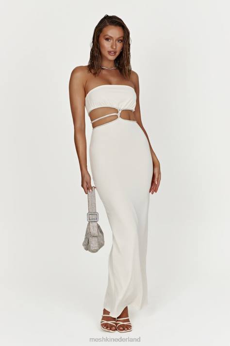 Meshki Billy strapless maxi-jurk kleding bot XP0T640
