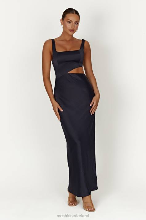 Meshki Gianna maxi-jurk kleding middernacht marine XP0T413