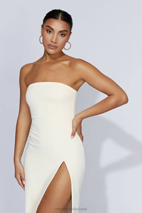 Meshki Rachel maxi-jurk met split aan de voorkant kleding bot XP0T559