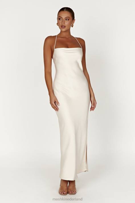 Meshki Sydney maxi-jurk met rechte hals kleding room XP0T177