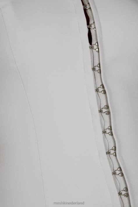 Meshki Ornella mini-jurk met haak en oog kleding grijs XP0T746