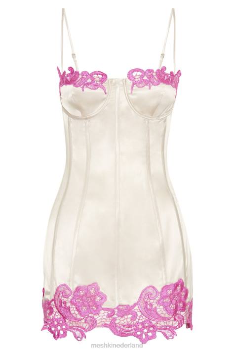 Meshki Tatiana korset mini-jurk met kant kleding naakt XP0T586