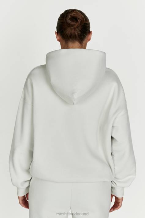 Meshki Corrie hoodie met ritssluiting kleding rookgrijs XP0T880