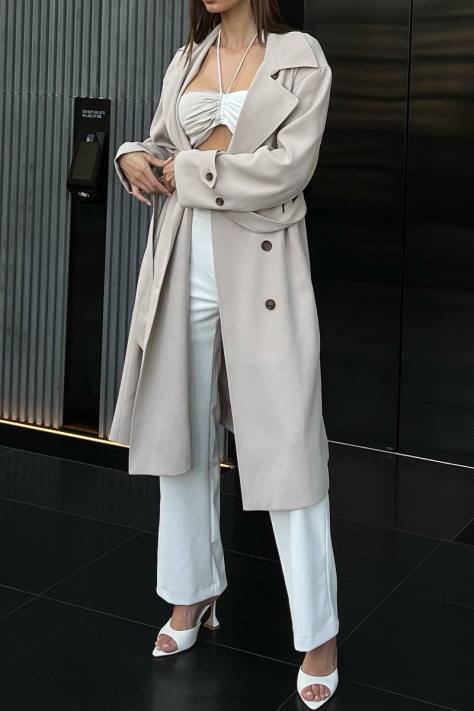 Meshki Keily super oversized trenchcoat kleding bot XP0T1646