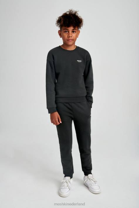 Meshki Phoenix ku trui met ronde hals kleding schemer zwart XP0T1501